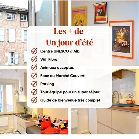 Un Jour D'ete A - Centre Unesco - 200 M Cathedrale - Parking - Animaux Acceptes